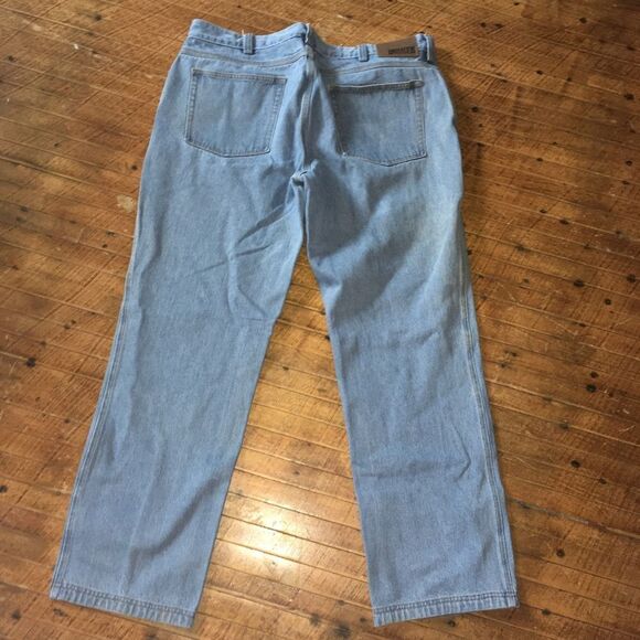 Duluth Trading Company relaxed 40x32 light wash jeans - Picture 5 of 5